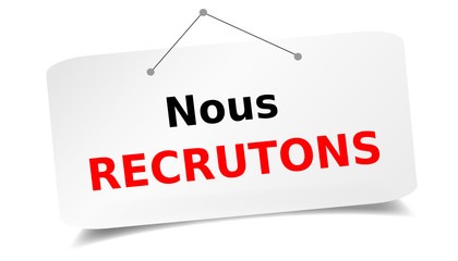 Image Nous recrutons